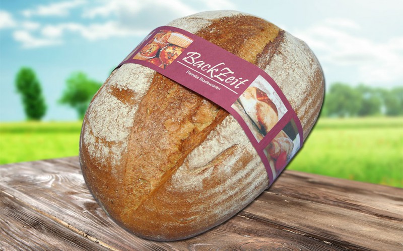 bedruckte Brotbeanderolen, Bilderdruckpapier - 500x58 mm