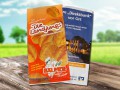 Abbildung: bedruckte Bäckerbeutelweiß Kraftpapier 20+7x41 cm