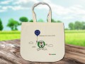 Abbildung: bedruckte Baumwolltasche Emden runde Ecken 46x42 cm