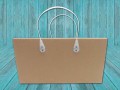 Abbildung: Einkaufskorb klein aus Wellpappe (frontal) - 360x175x195 mm