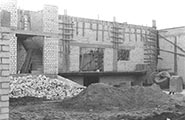Neubau Borkstraße im Jahre 1970