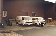 Auslieferfahrzeuge im Jahre 1985