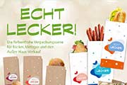 Prospekt - Verpackungsserie Echt lecker