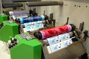 Flexodruck - Flexodruckmaschine