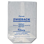 Bild Zwiebackbeutel mit Werbedruck