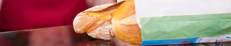 Prospekt - Verpackungen B&auml;ckereien mit Werbedruck