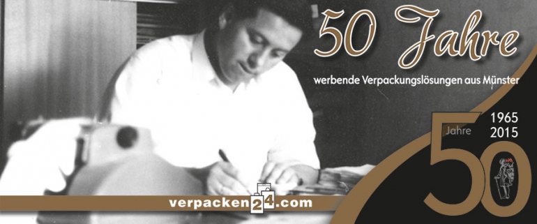 Jubil&auml;um - 50 Jahre - Papier Brinkmann