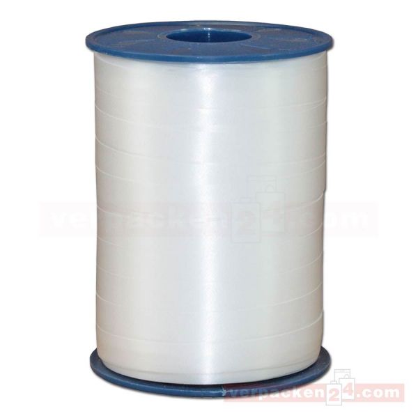 Glanzband auf Rolle 250 mtr., 10 mm - perlmutt (601)