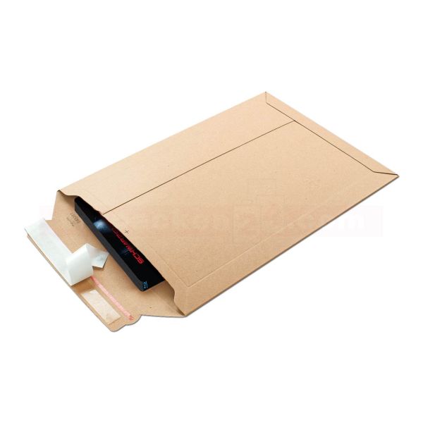 Versandtaschen Toppac, braune Vollpappe stabil - FSC®