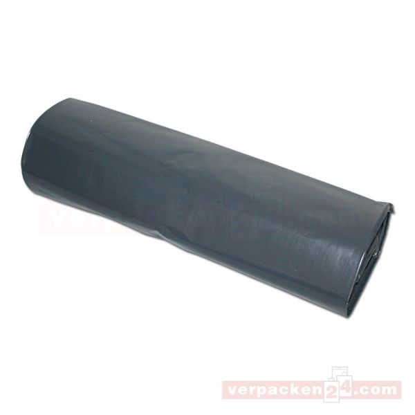 Polyabfallsäcke, Rolle grau - 70x110cm - Typ 100 - extra stark