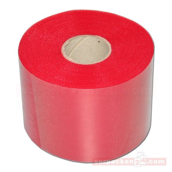 Tüllband - Verona - Rolle 50 m, 72 mm - rot