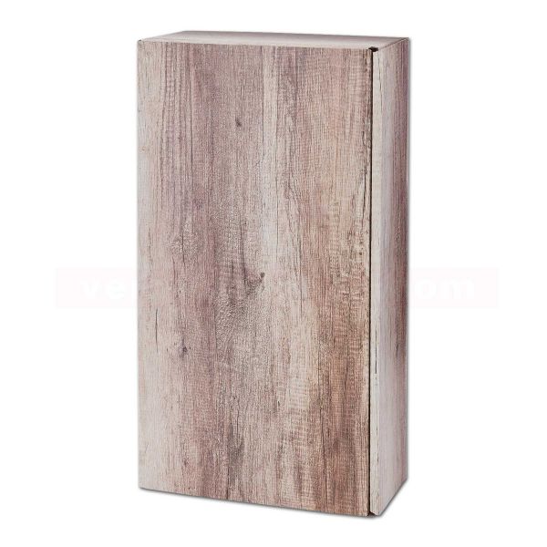 Wein-Flaschenverpackung, Präsentkarton - Wood
