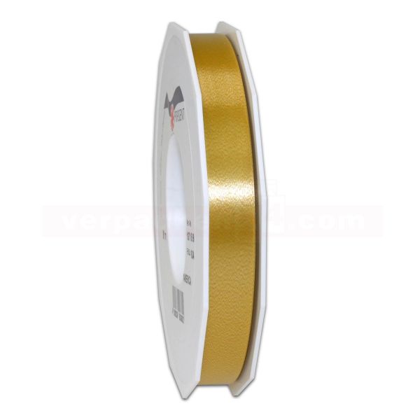 Glanzband auf Rolle 091 mtr., 15 mm - gold (634)