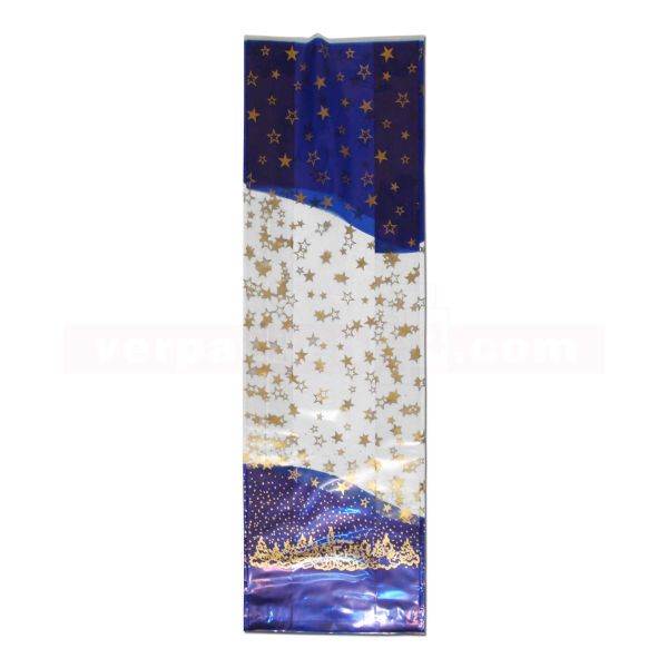 Weihnachts-PP-Stollenbeutel - Winterlandschaft