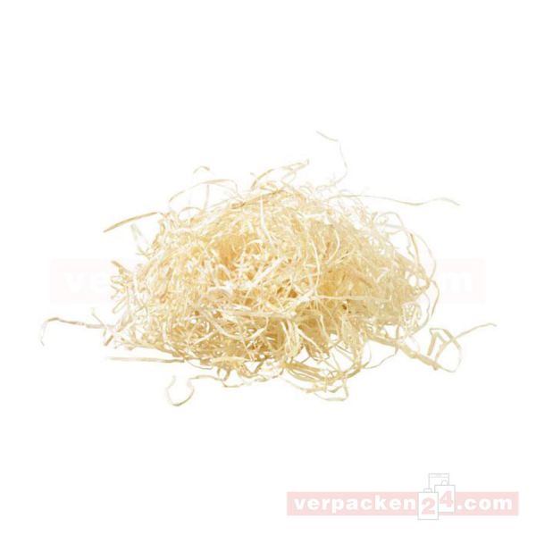 Holzwolle, natur, Streifen - im Ballen 2,5 kg
