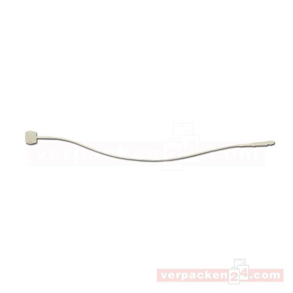 Sicherheitsfäden Q-Clip Lite, weiß, Polypropylen - 135 mm