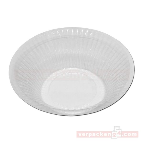 Sahneschalen, transparent, rund