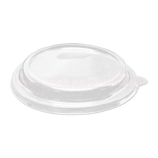 Bowls Hartpapier rund - DECKEL - transparent, rPET