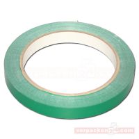 Klebeband (PVC), farbig, grün, Rolle 66 m - 12 mm