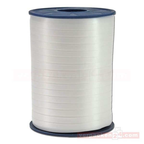 Glanzband auf Rolle 500 mtr., 5 mm - perlmutt (601)