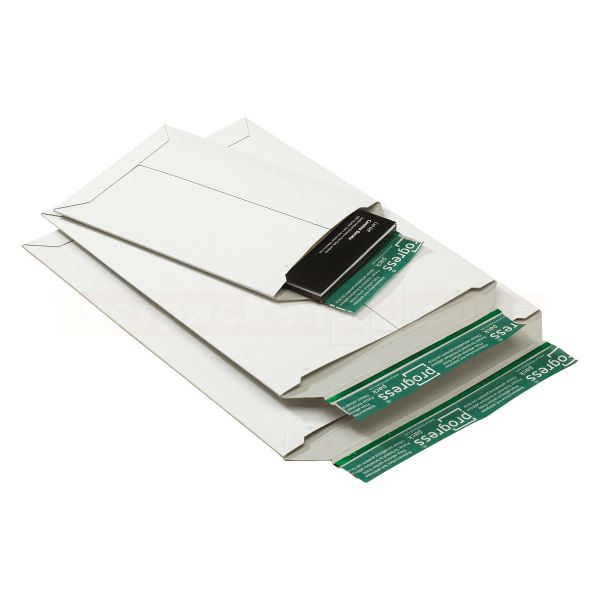 Versandtaschen, weiße Vollpappe stabil - SKL