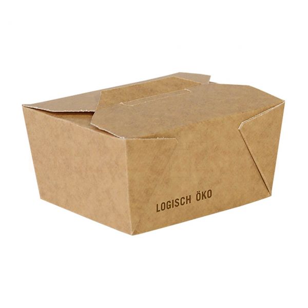Mealbox LEO - Greet braun - aus Pappe unbeschichtet