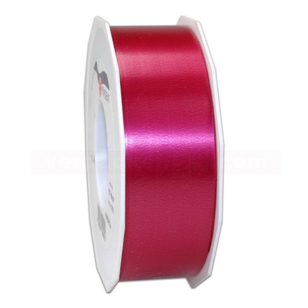 Glanzband auf Rolle 091 mtr., 40 mm - bordeaux (018)