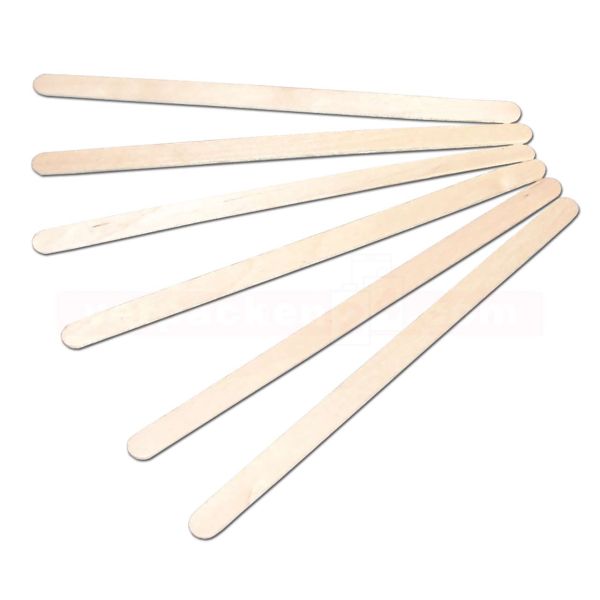 Holzbesteck - Holz-Rührstäbchen - 140 mm