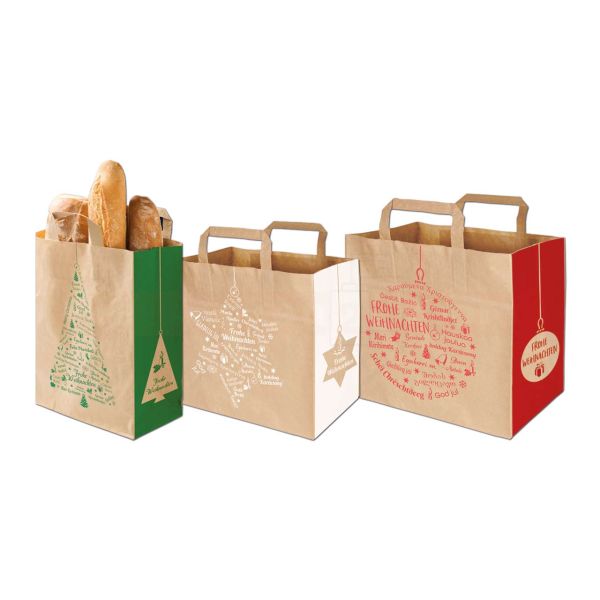 Weihnachts-Papiertragetaschen - Weihnachtsgrüße - Weihnachten