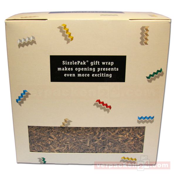 Füllstoff, SizzlePak Polsterungsmaterial, natur - 1,25 kg