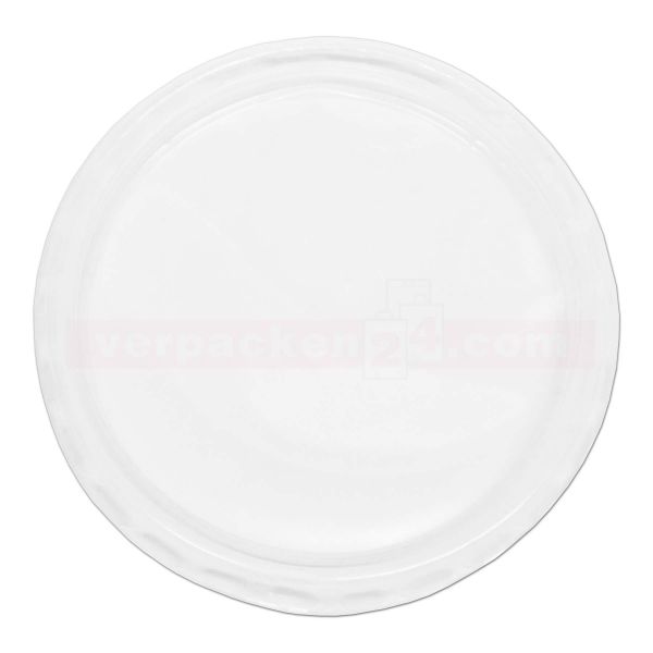 Dressingbecher KR rund - Deckel - klar APET - Ø 70,3mm