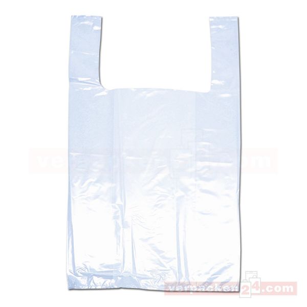 LDPE-Hemdchentaschen, transparente Folie