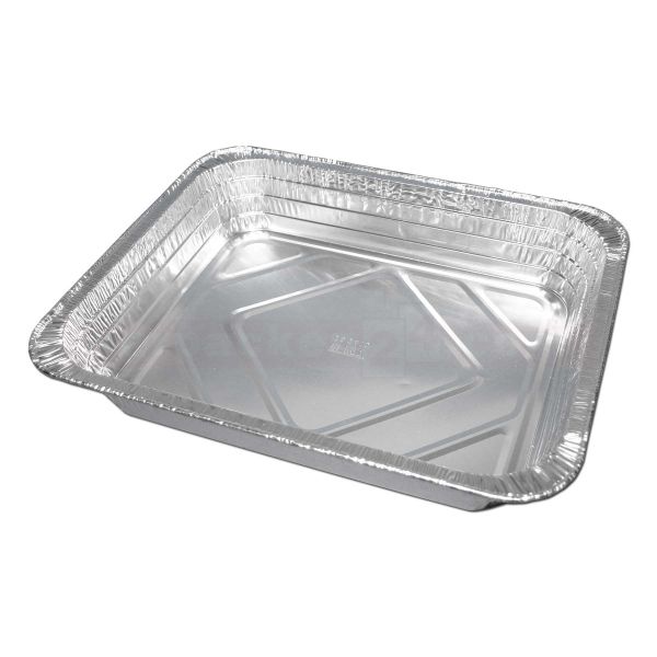 Aluschalen, 1-geteilt, 3500 ml - 325x265x55 mm (1/2 GN)