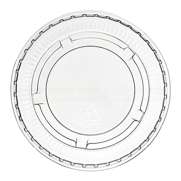 Dressingbecher Gourmet rund - DECKEL - PET kristallklar