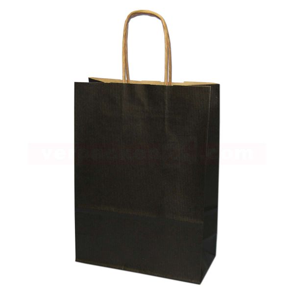 Papiertragetasche Trier HERBST - schwarz
