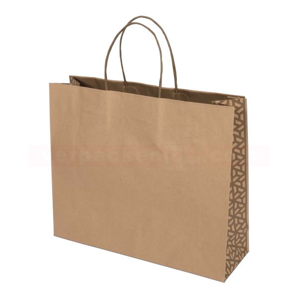 Papiertragetasche Mainz GEO taupe - Recyclingpapier