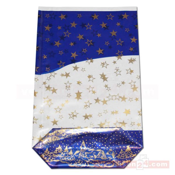 Weihnachts-PP-Beutel - Winterlandschaft - 145x235 mm