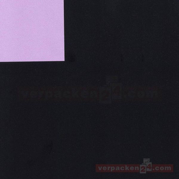 Geschenkpapier, neutral E 5010, Rolle 50 cm - schwarz/flieder