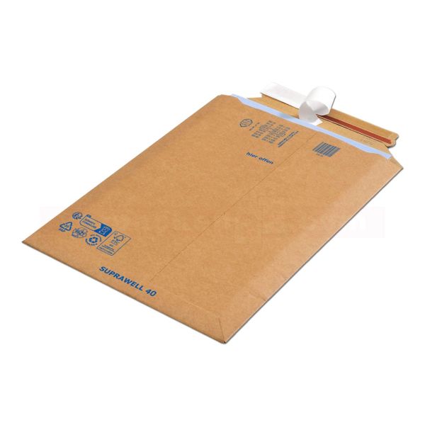 Versandtaschen Wellpappe Suprawell - Mikrowelle braun - FSC®