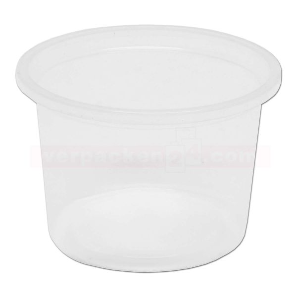 Dressingbecher KR rund - Becher - transparent PP