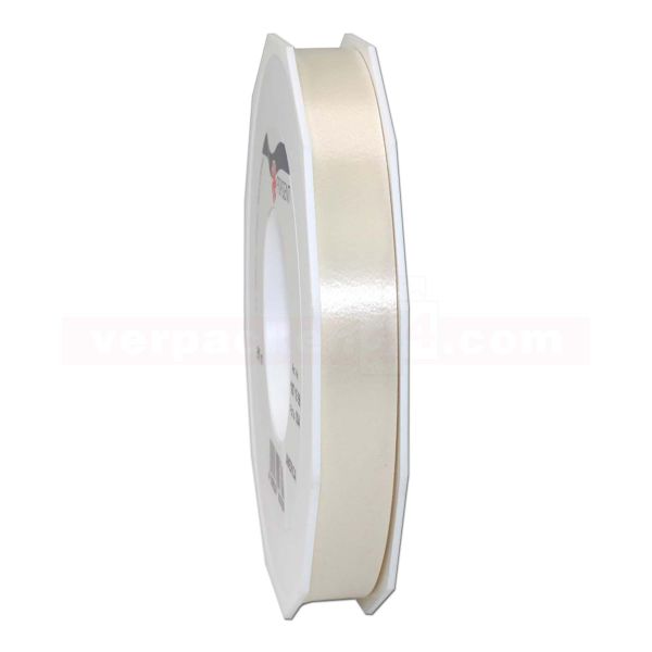 Glanzband auf Rolle 091 mtr., 15 mm - beige (004)