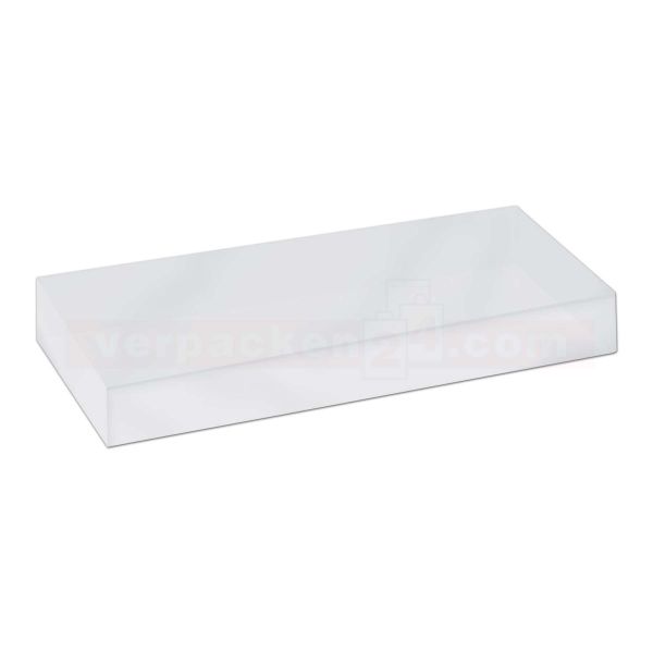 Weinschatullen - Schatullendeckel - transparent, 2 Flaschen