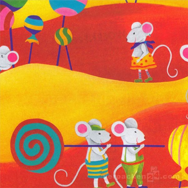 Geschenkpapier Kinder, neutral W 30649, Rolle 70 cm