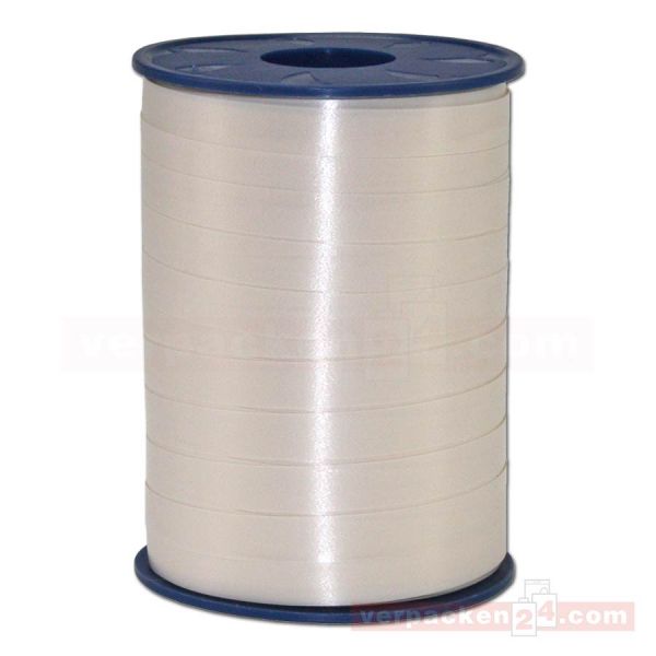 Glanzband auf Rolle 250 mtr., 10 mm - beige (004)