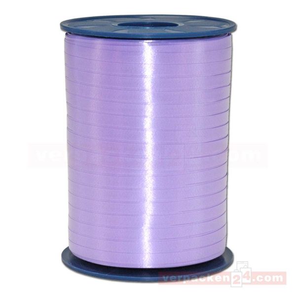 Glanzband auf Rolle 500 mtr., 5 mm - flieder (024)