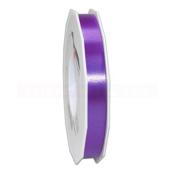 Glanzband auf Rolle 091 mtr., 15 mm - violett (610)