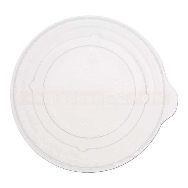 Smoothie Cup Flachdeckel geschlossen PET, glasklar - Ø 95mm