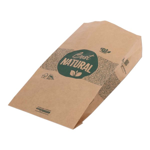Warmhaltebeutel, HDPE-beschichtet - Best Natural - Hähnchenbeutel Klimabeitrag