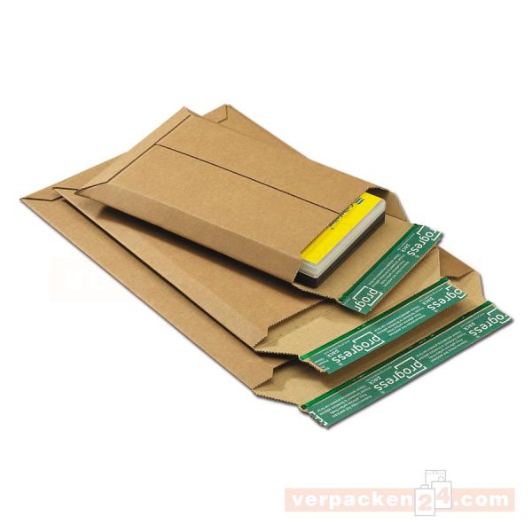 Wellpappe - Versandtaschen, braune Mikrowelle - SKL