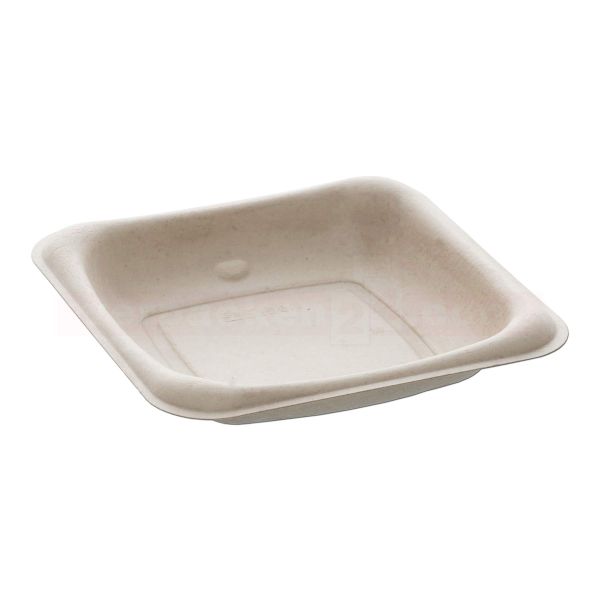 Bowls Grab&Go quadratisch - BECHER - natur, kompostierbar